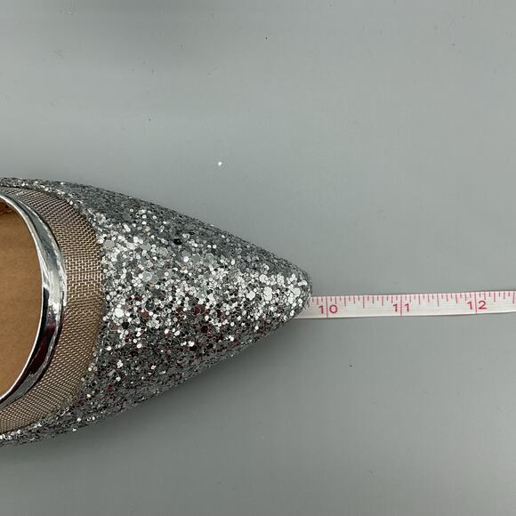 NEW Journee Collection Kalani Women’s High Heels Silver Size 7 - Picture 7 of 10